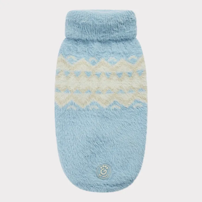 GF Pet Fuzzy Sweater - Light Blue for Dogs