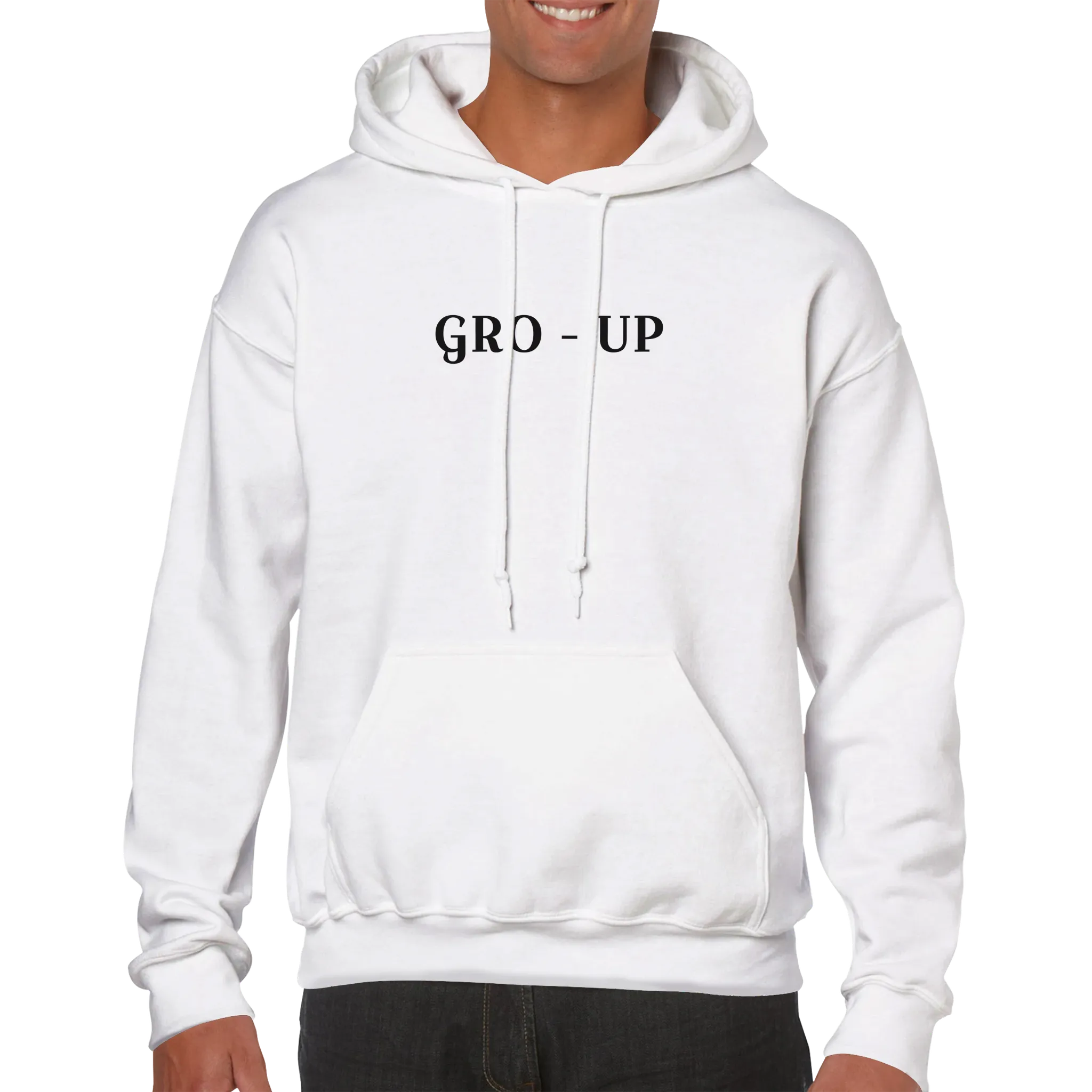 GRO - UP Classic Unisex Pullover Hoodie