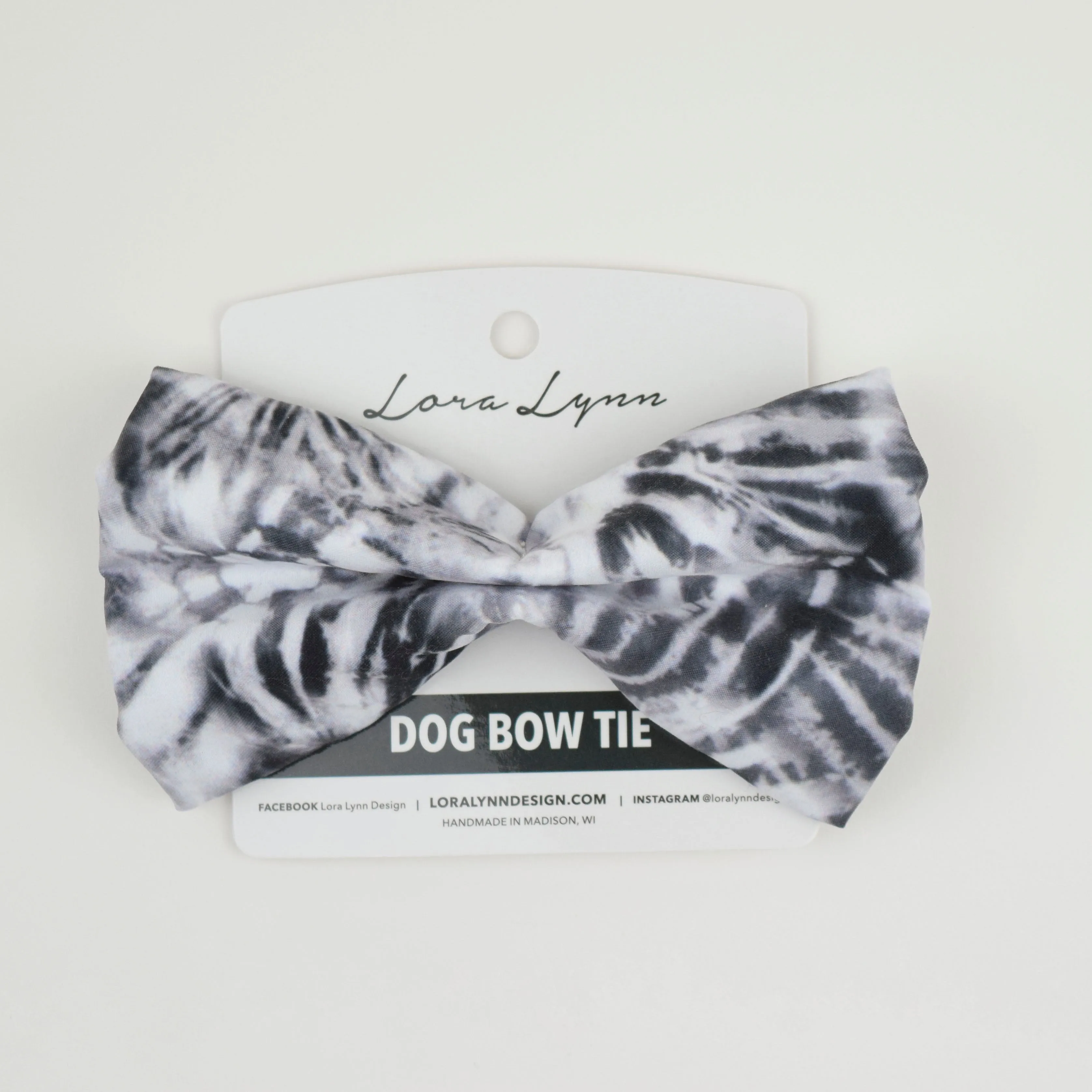 Groovy Funk Tie Dye - Tie Dye dog bow tie