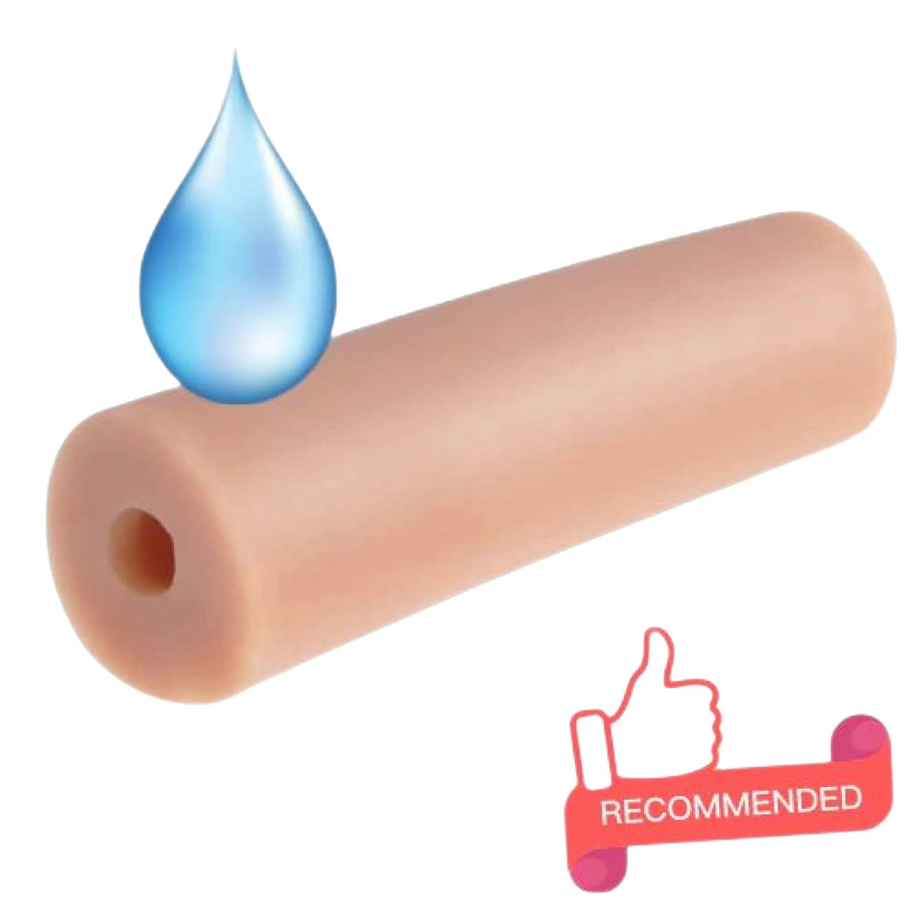 H2O Easy Wash Insert (3 x 20 cm / 1.18”) - Removable Vagina For Sex Doll