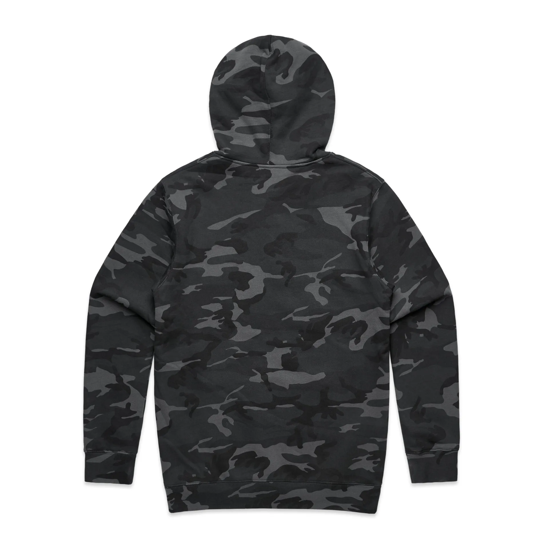 Heavyweight Camo Hoodie - Black Camo