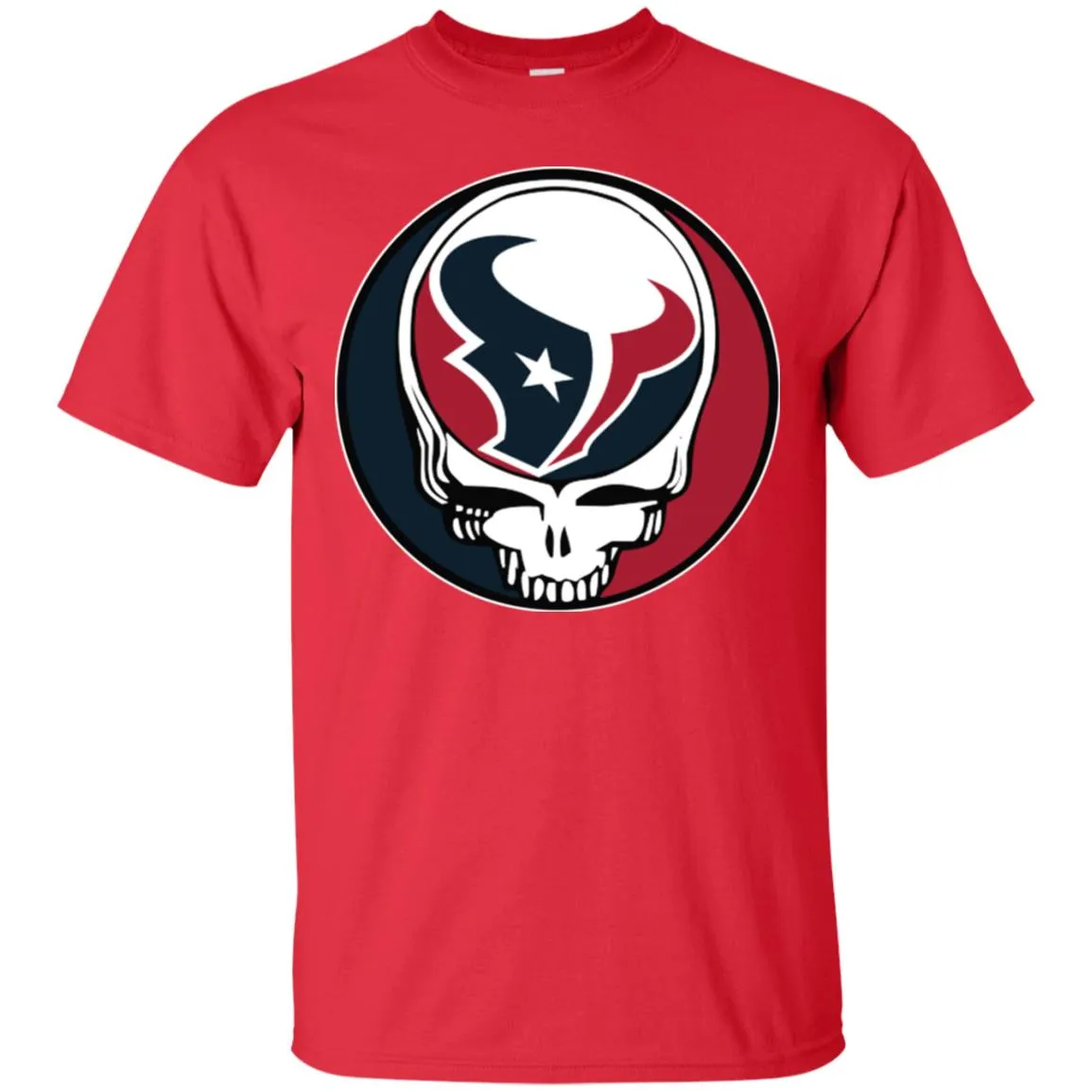 Houston Texans Grateful Dead Steal Your Face Football Nfl Shirts