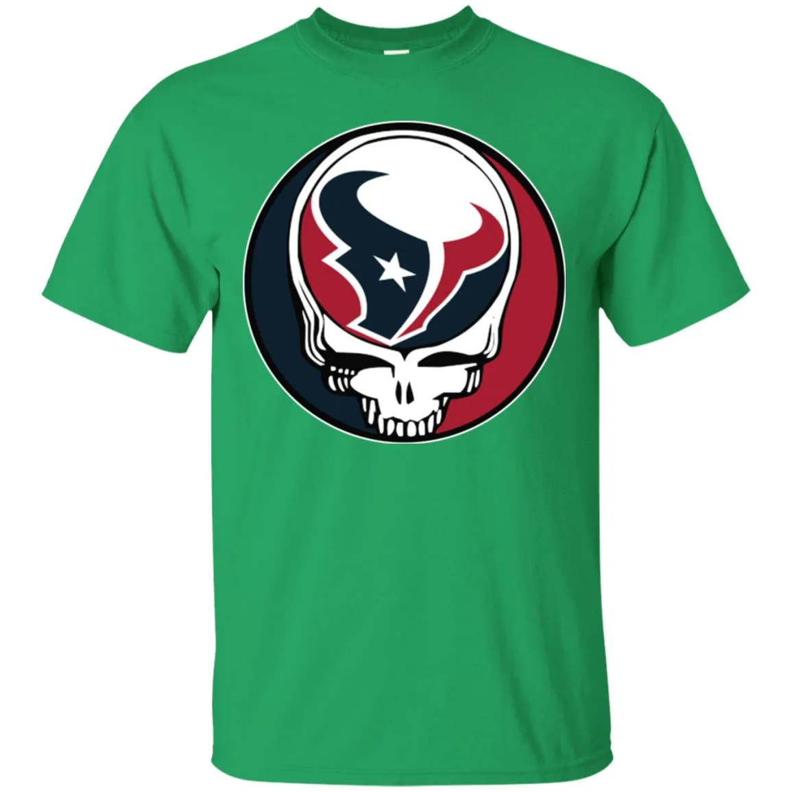 Houston Texans Grateful Dead Steal Your Face Football Nfl Shirts