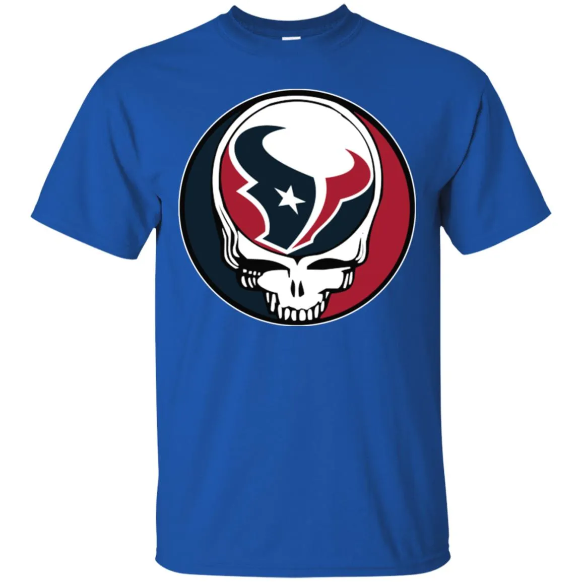 Houston Texans Grateful Dead Steal Your Face Football Nfl Shirts