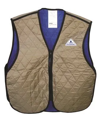 Hyperkewl Evaporative Sport Cooling Vest Khaki Extra-Small 10 Per Case