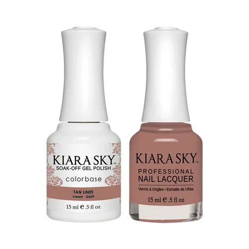 Kiara Sky Classic Gel & Polish Duo - 609 Tan Lines