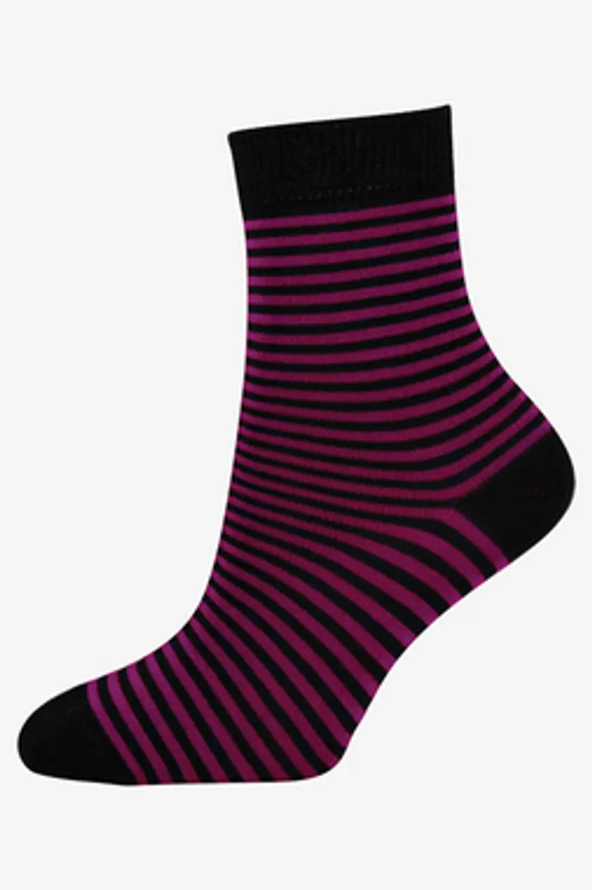 Kids Fine Stripe Sock