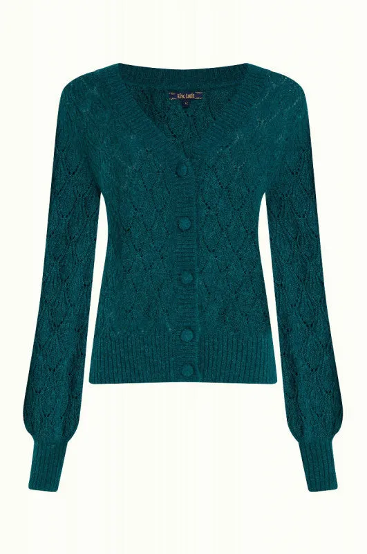 King Louie cardi V pallazzone ponderosa green