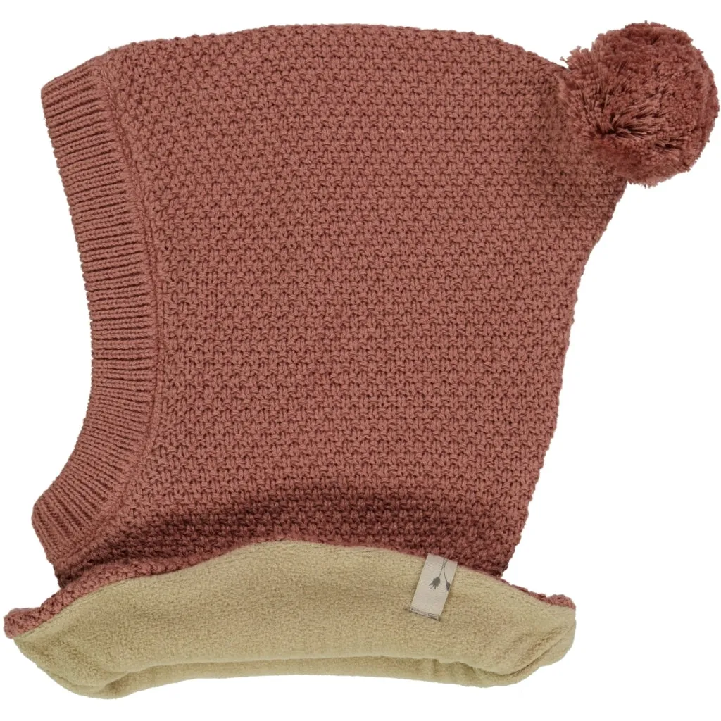 Knitted Balaclava Pomi - rose cheeks