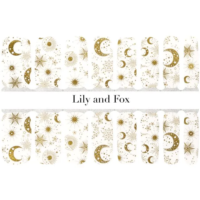 Lily and Fox - Nail Wrap - Celestial Being