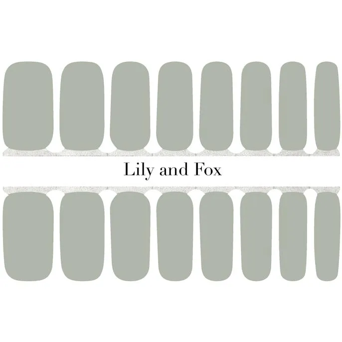 Lily and Fox - Nail Wrap - Clean Slate