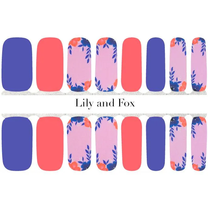 Lily and Fox - Nail Wrap - Hint Of Spring