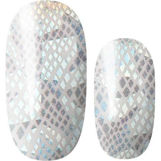 Lily and Fox - Nail Wrap - Mirror Mirror (Holo Transparent