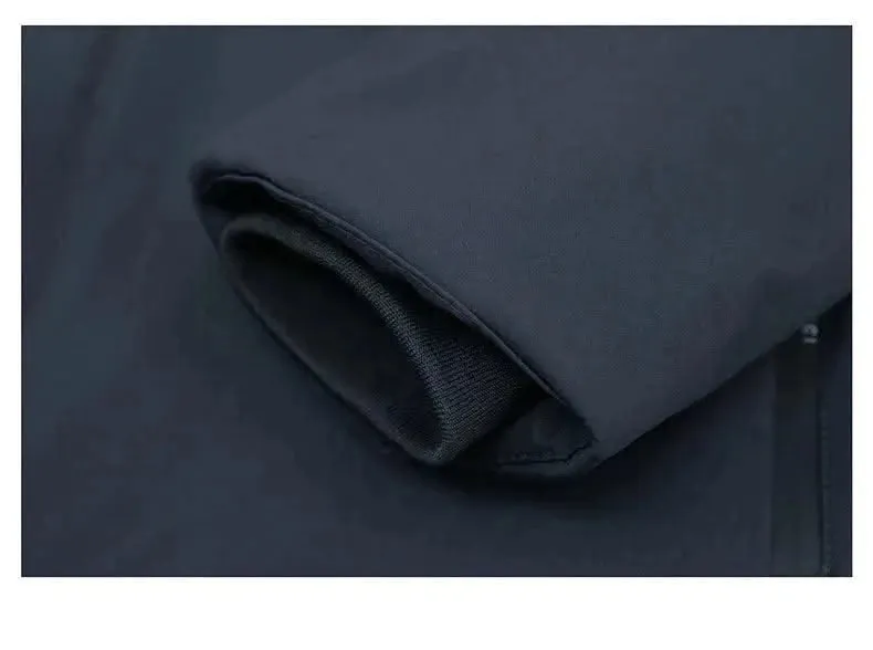 MANTLCONX Luxe Fleece-Lined Hooded Jacket for Men