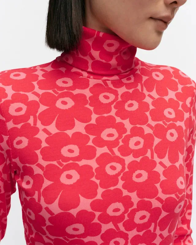 Marimekko Emali Unikko Turtleneck Shirt