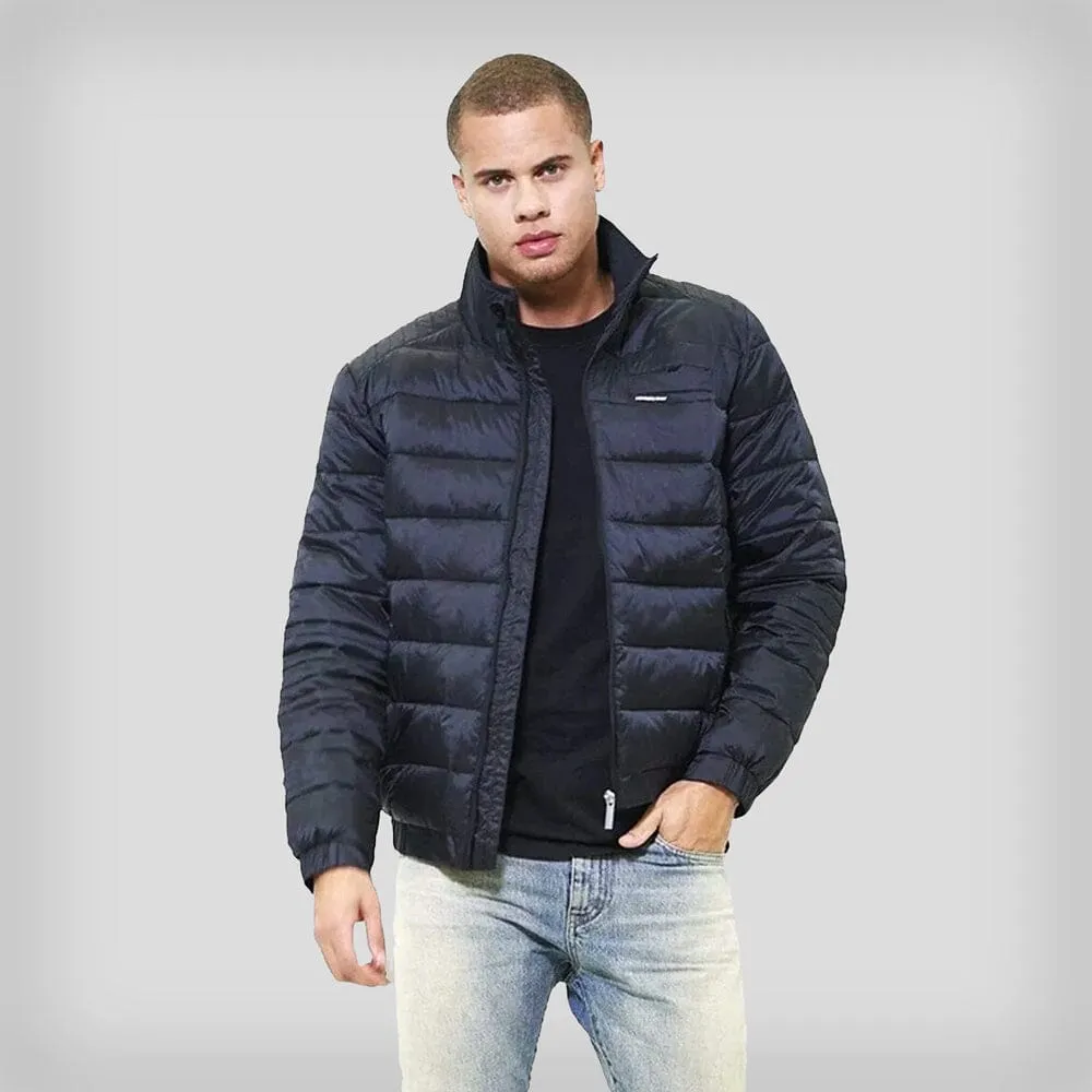 Members Only Men's Moto Puffer Jacket