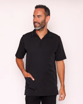 Men's Sketch V-Neck Collared Work Tunic