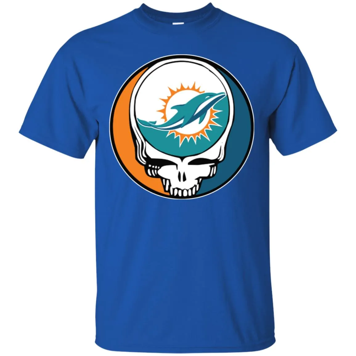 Miami Dolphins Grateful Dead Steal Your Face Football Nfl Shirts