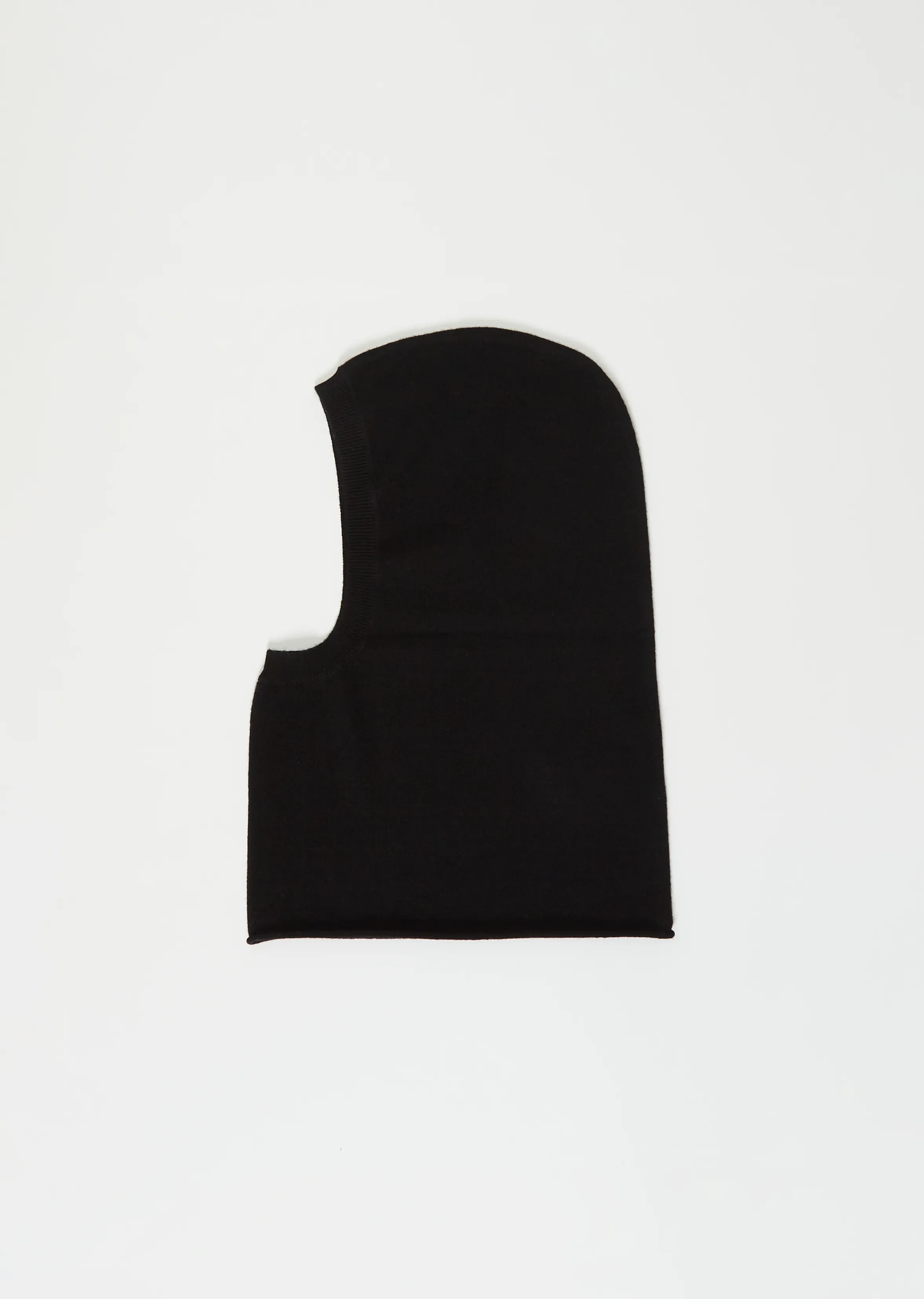 Moet Detachable Cashmere Hoodie — Black