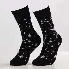 Moon Kitten Socks