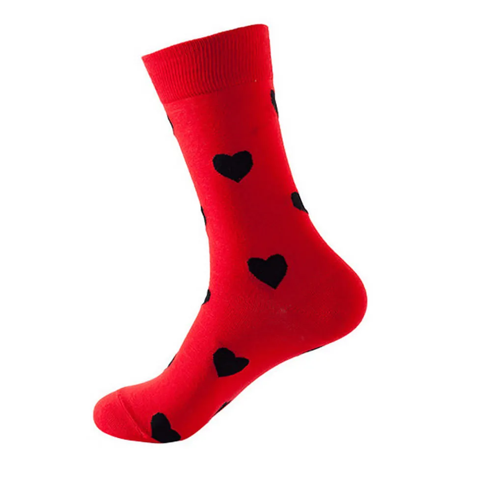 Mox JT Geometric Elements Cotton Cute Socks for Autumn and Winter