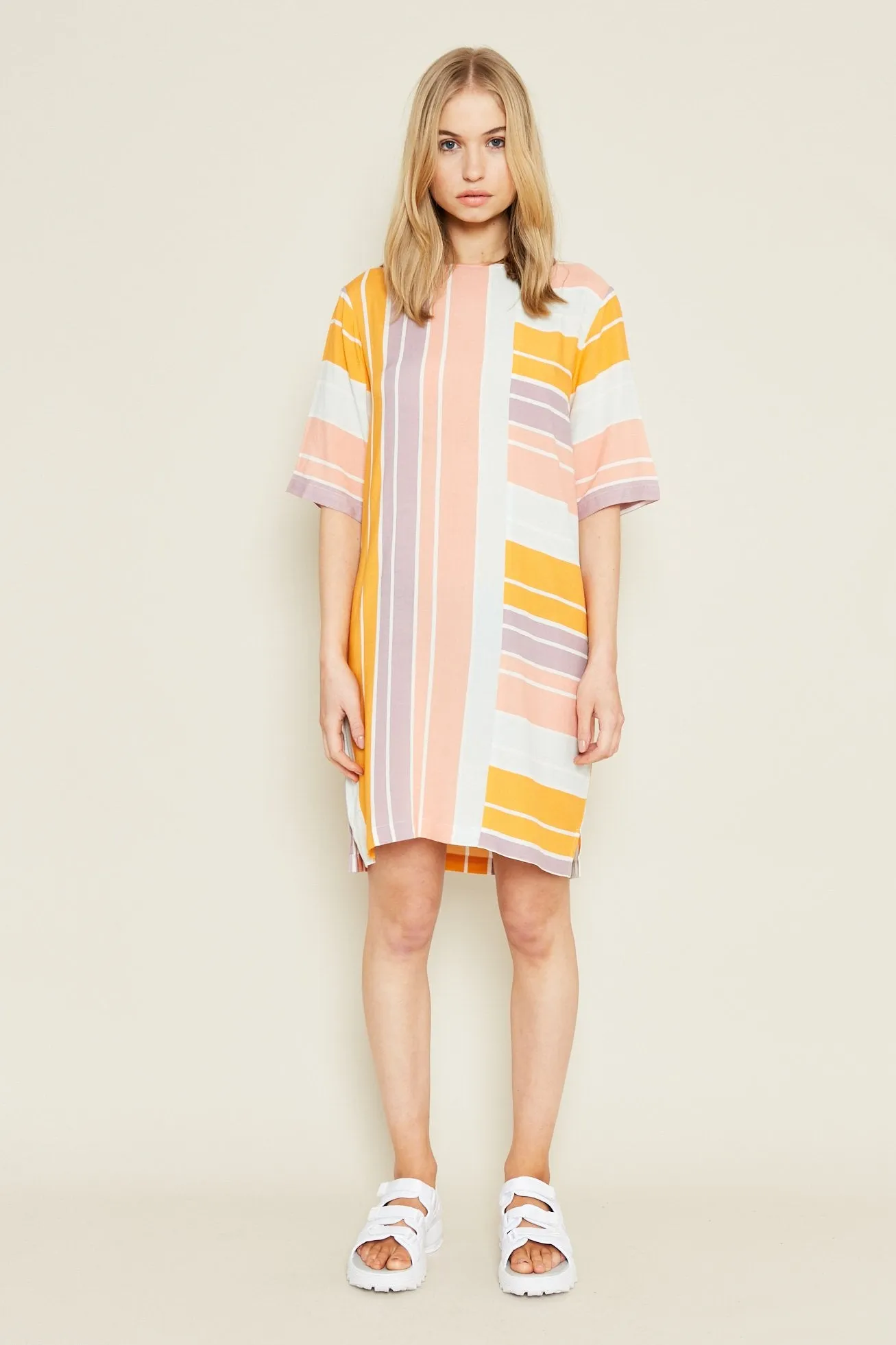 Native Youth Stripe Tunic Dress