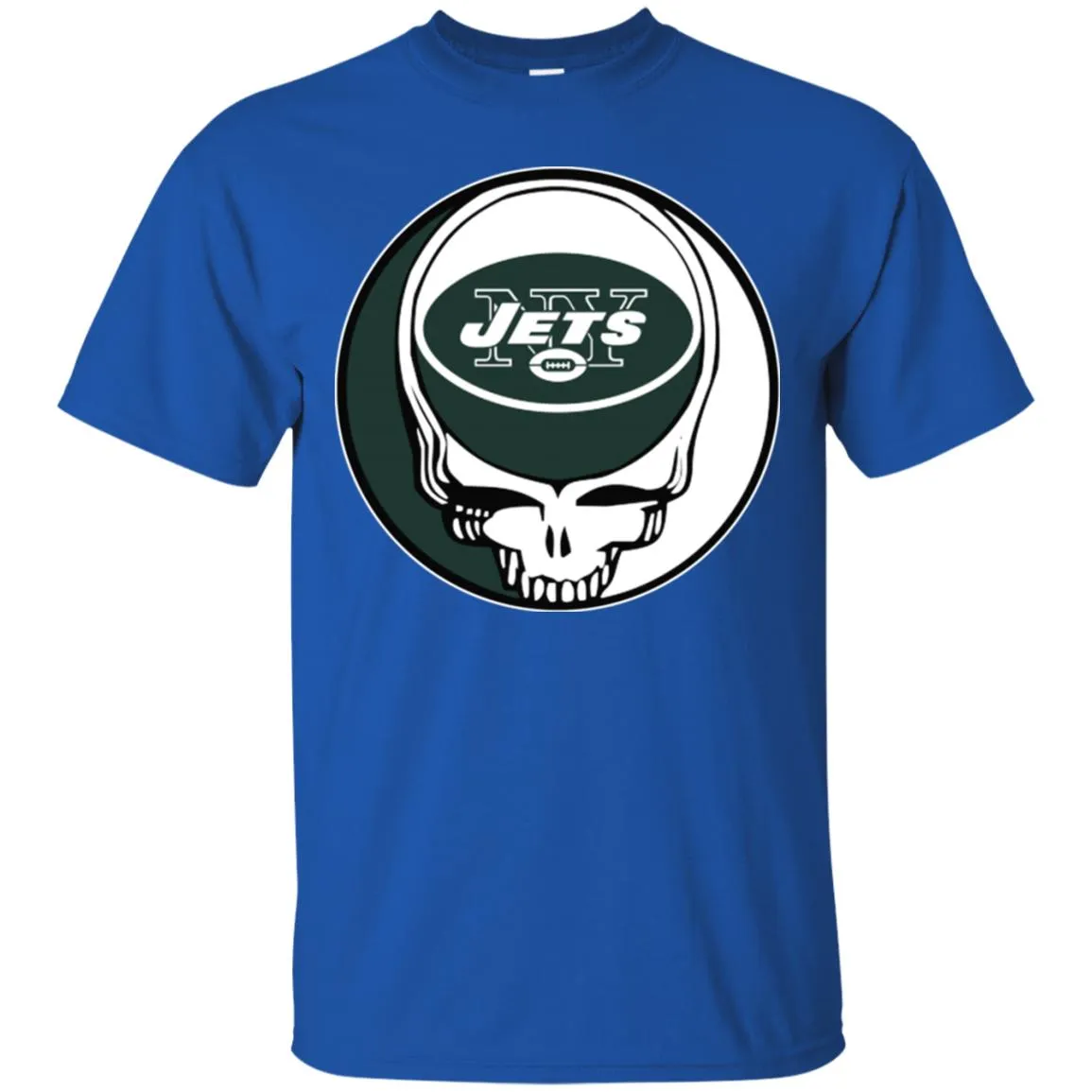 New York Jets Grateful Dead Steal Your Face Football Nfl Shirts