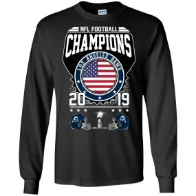 Nfl – Football Champions Los Angeles Rams Super Bowl 2019 Men Long Sleeve Shirt