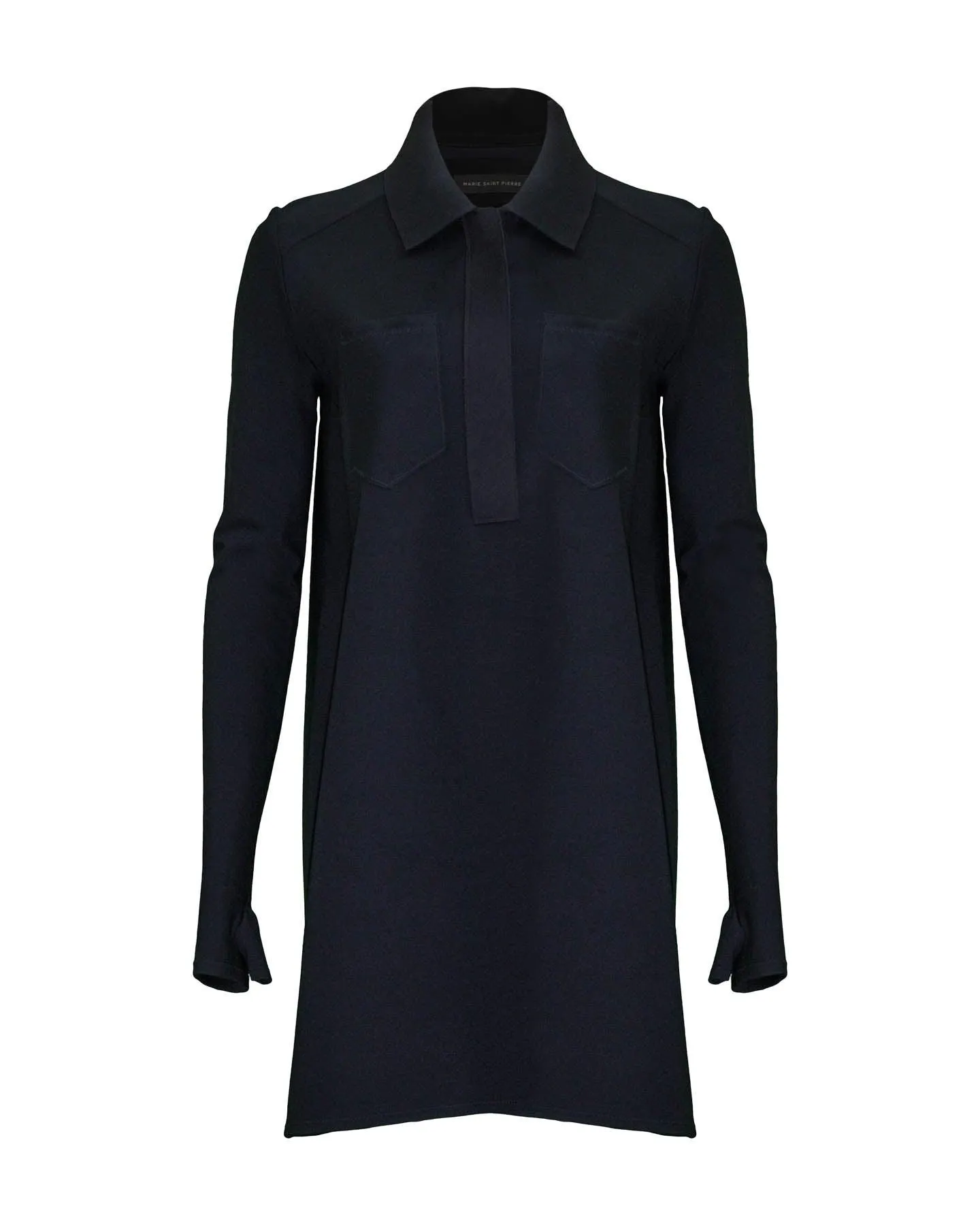 Nitrile2 Jersey Shirt Dress