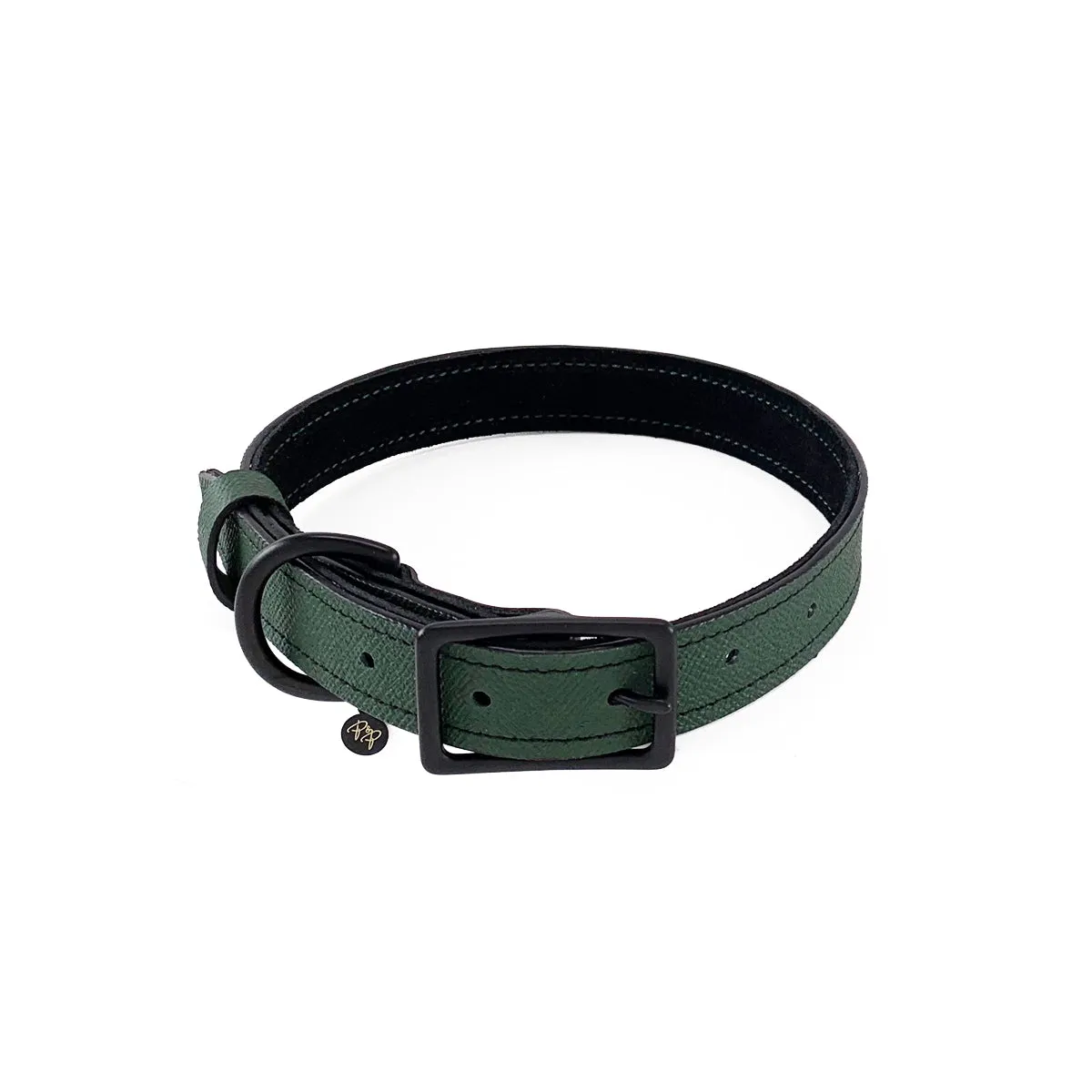 Nixon Classic Leather Dog Collar Black Forest