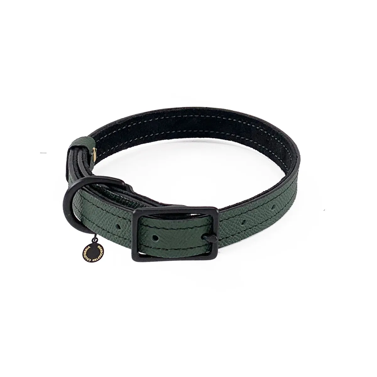 Nixon Classic Leather Dog Collar Black Forest