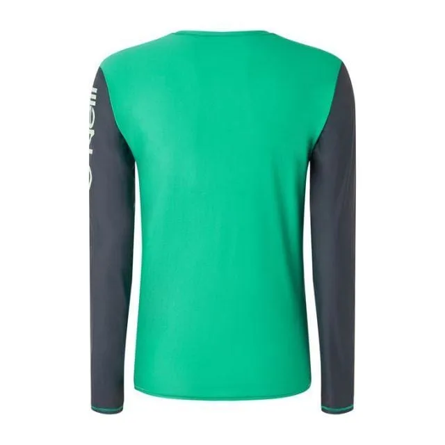 O&#39;Neill Cali Long Sleeve Skins Men Performanc T-Shirt Green 0A1606-6151