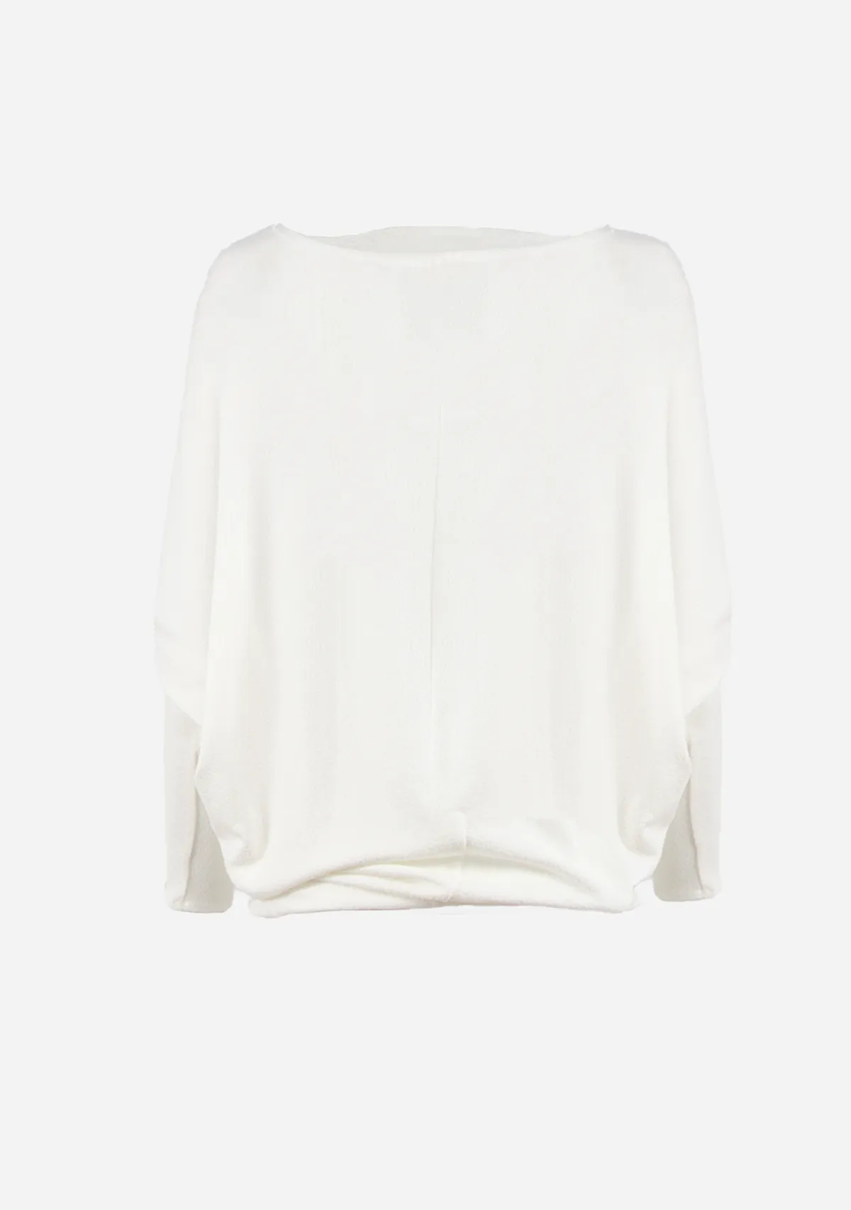 Off Shoulder Dolman Slv Tunic Ivory