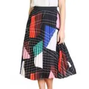 Olga De Polga Tiffany Pleat Skirt - Black