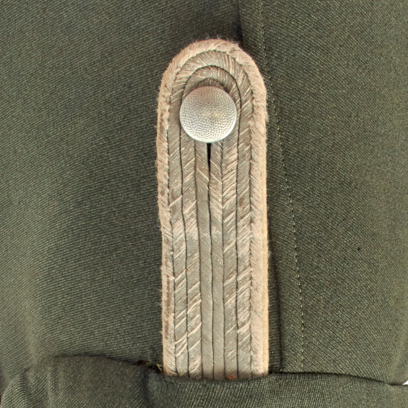 Original German WWII Service Worn Heer Infantry Officer M36 Tunic with Azerbaijani Legion Volunteer Patch - dated 1939