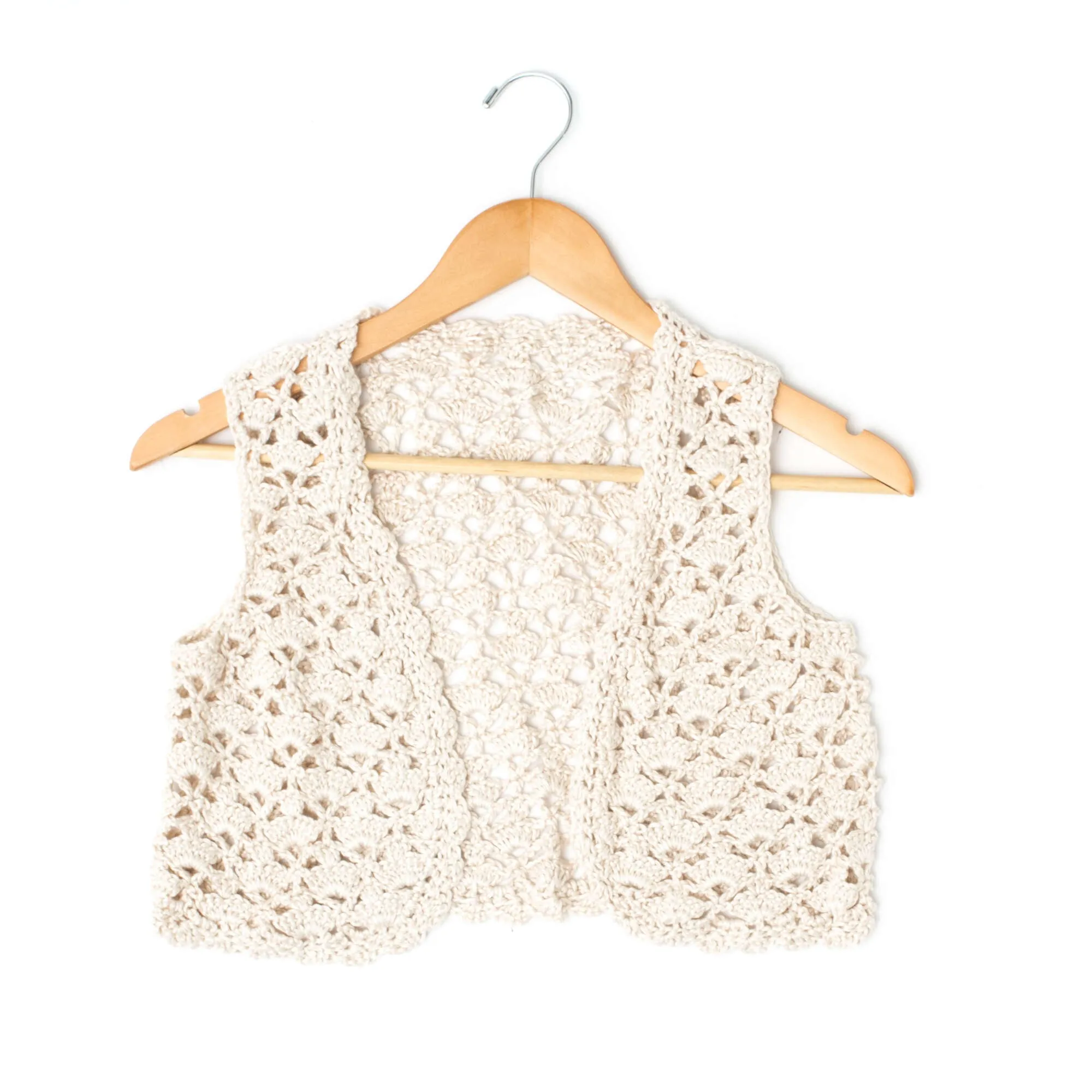 Patons Seashell Crochet Vest