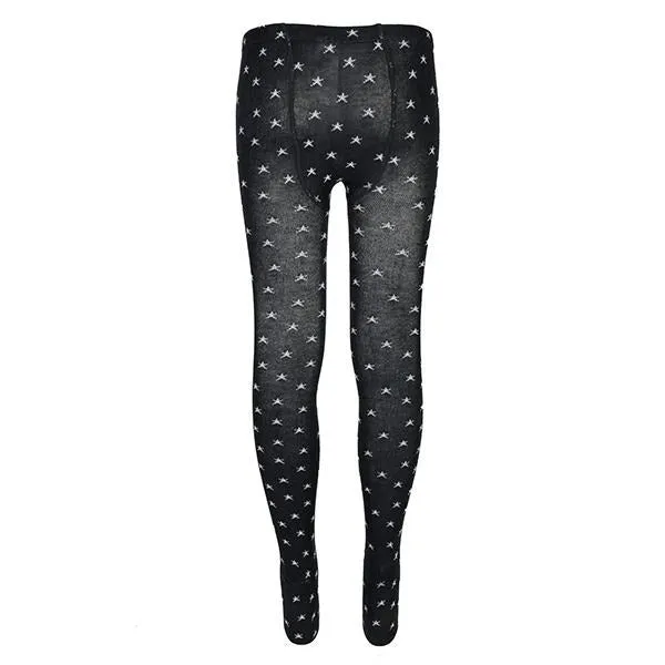 POKER DOT LUREX TIGHTS