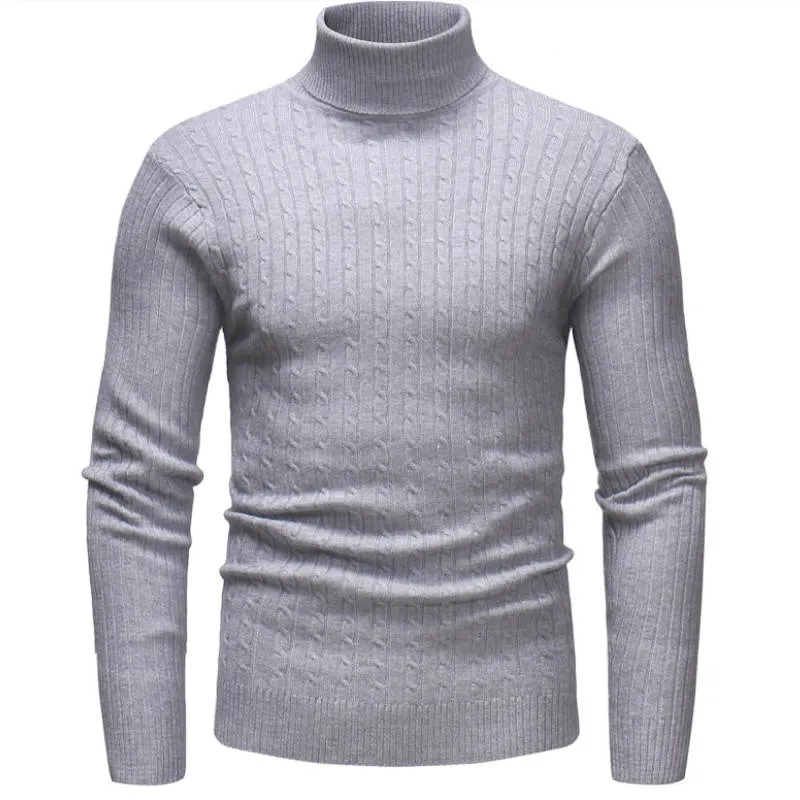 Pologize™ Knitted Roll Neck Sweater