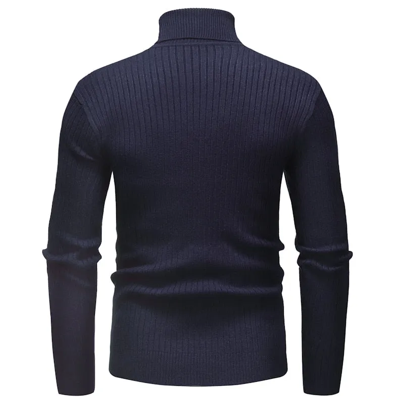 Pologize™ Knitted Roll Neck Sweater