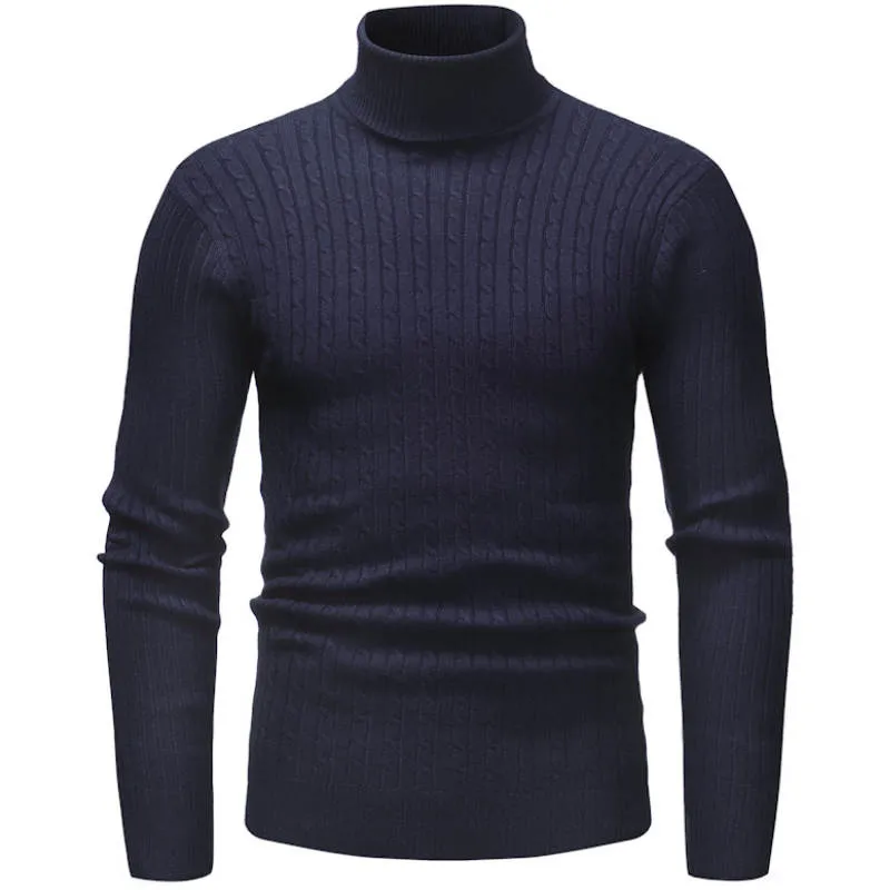 Pologize™ Knitted Roll Neck Sweater