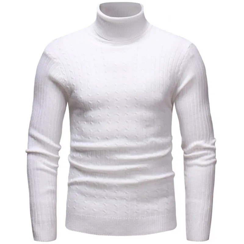 Pologize™ Knitted Roll Neck Sweater