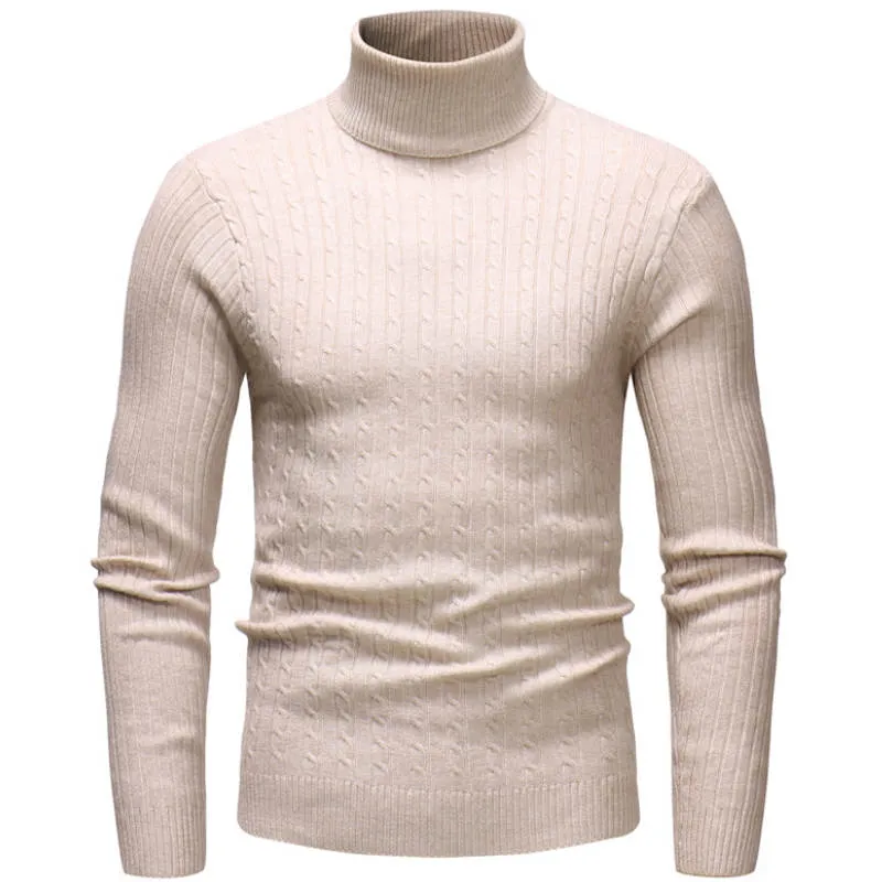 Pologize™ Knitted Roll Neck Sweater