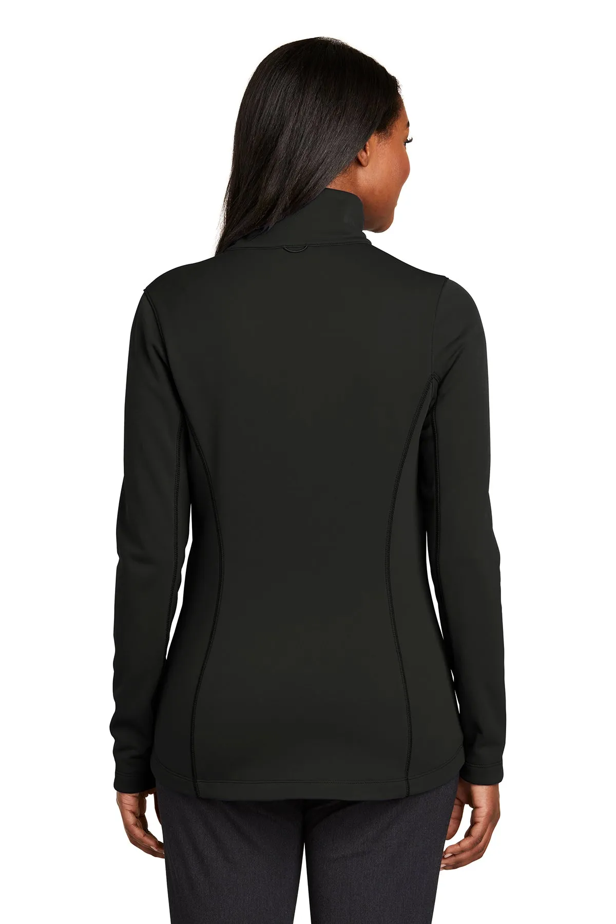 Port Authority Ladies Collective Customized Smooth Fleece Customized Jackets, Deep Black