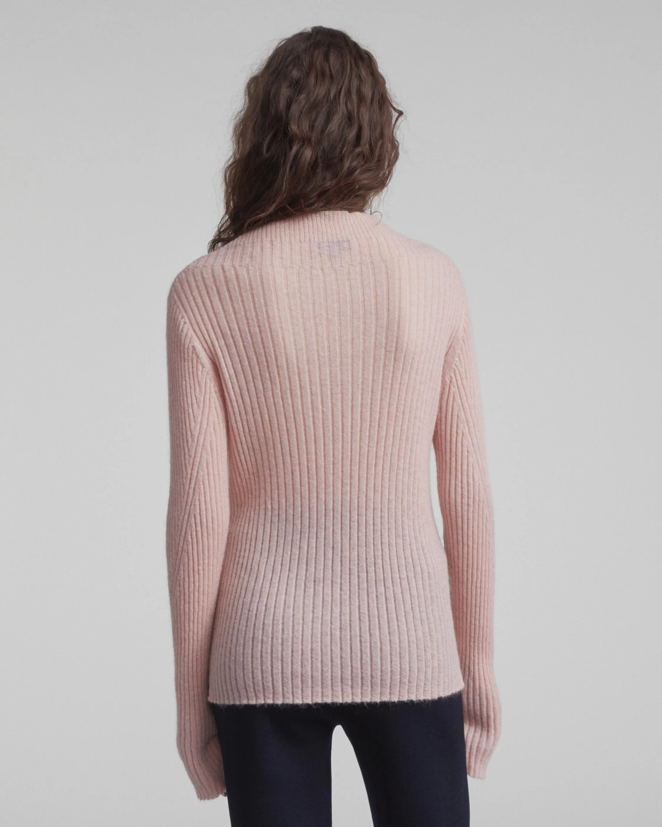 Rag & Bone Collection- Donna Turtleneck Peach Beige