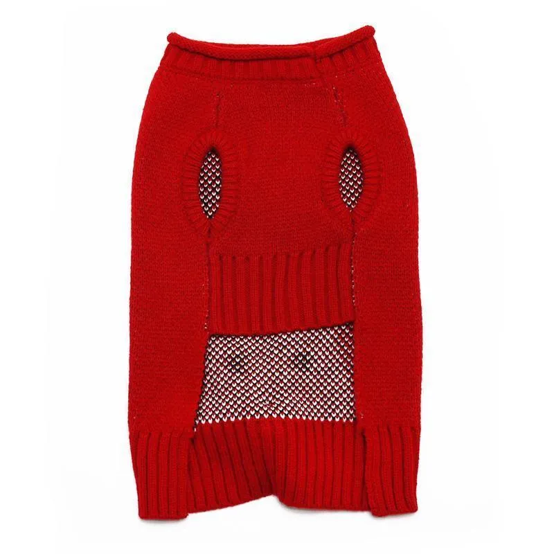 Red Nose Reindeer Dog Sweater