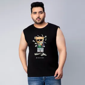 Rich Boy Bear Sleeveless Vest