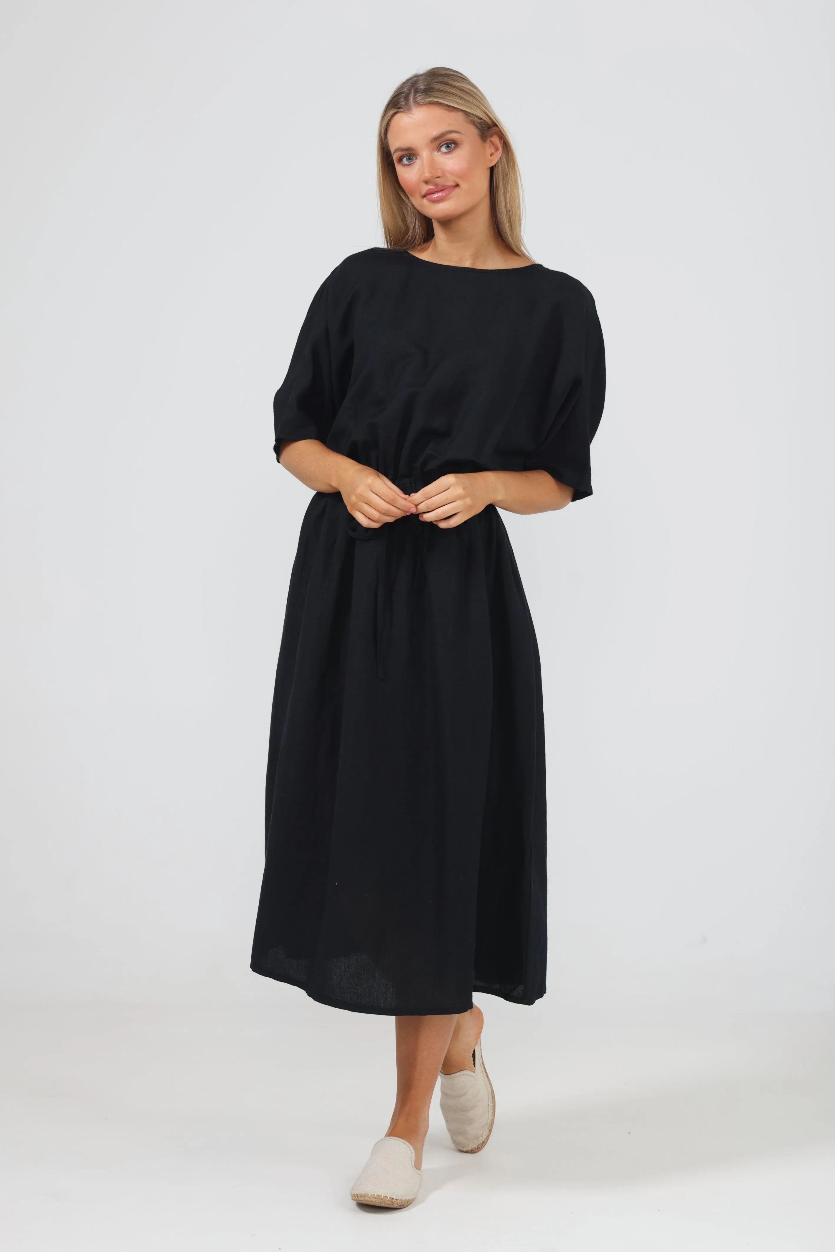 Sicily Dress in Black