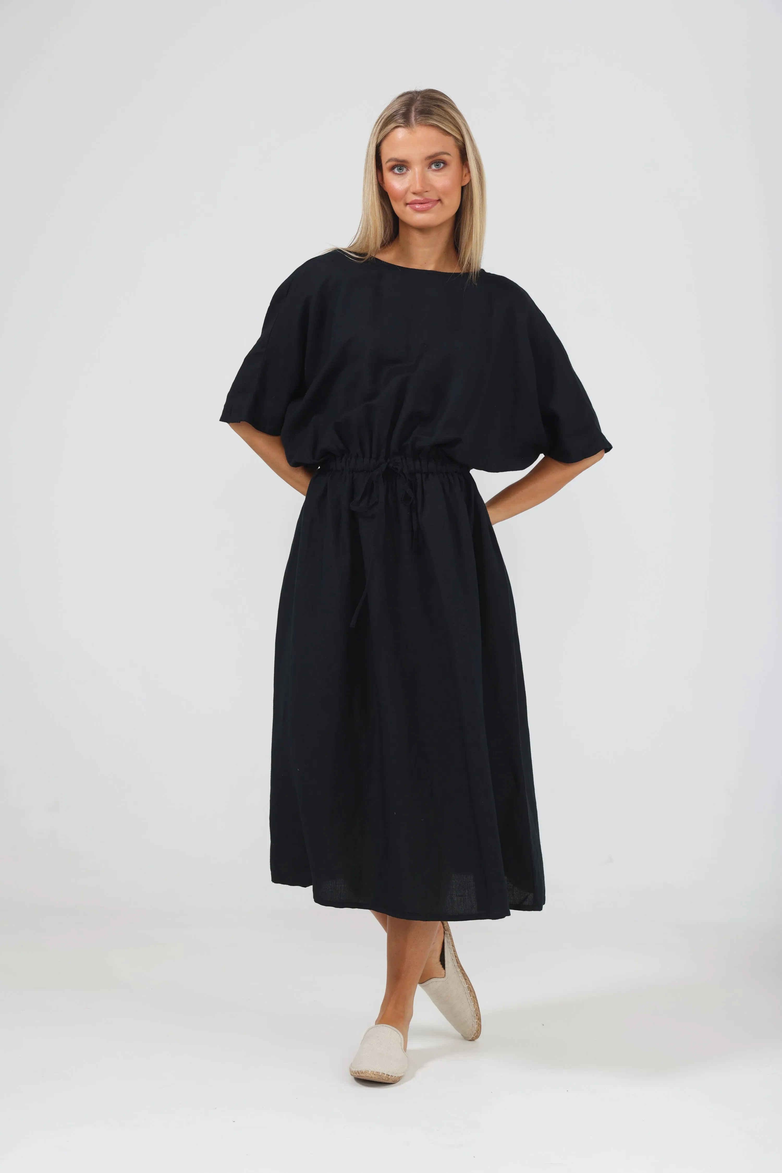 Sicily Dress in Black