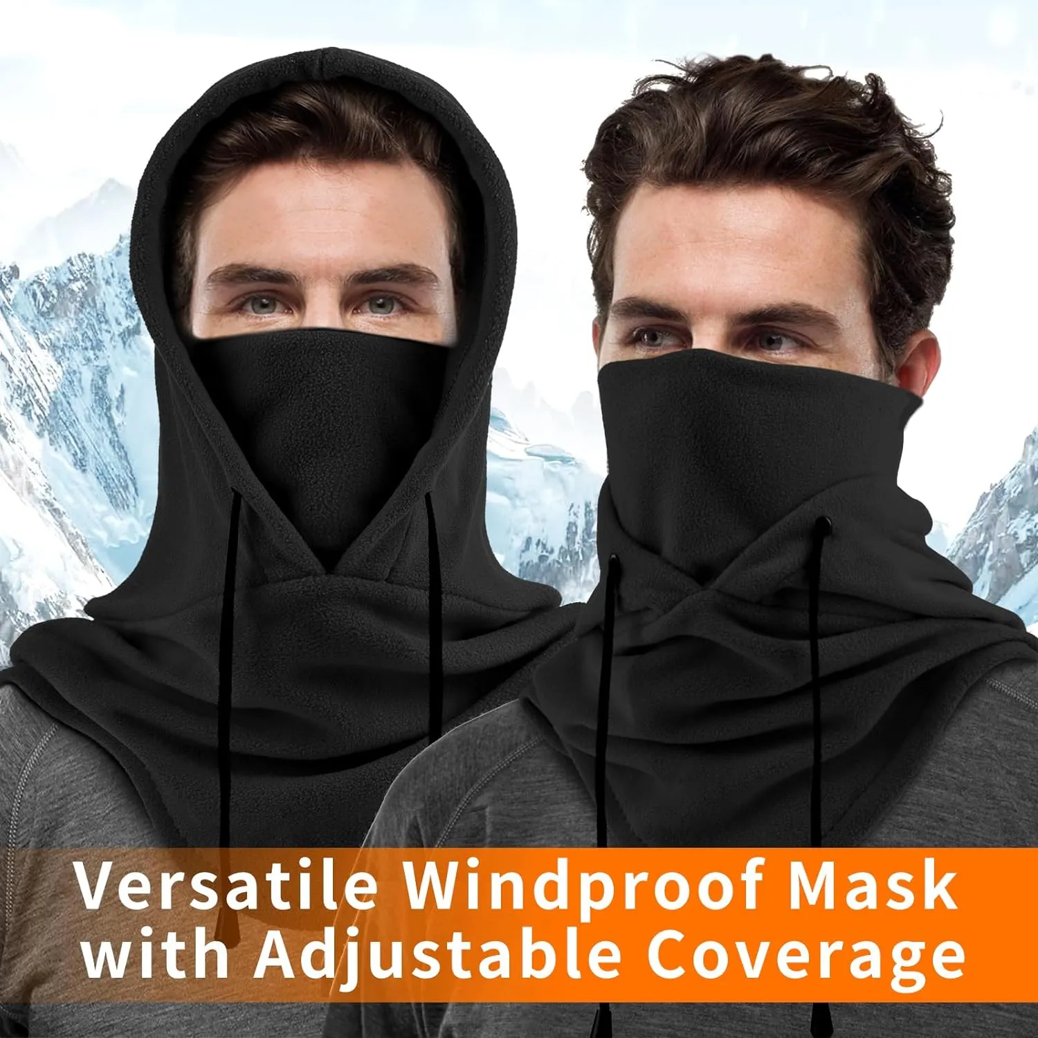 Ski Mask for Men & Women Balaclava Face Mask  - Full Winter Mask Breathable Sports Mask