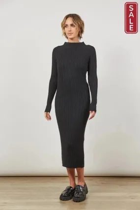 Skyline Knit Dress Onyx